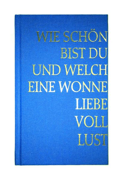 Cover von Das Lied der Lieder nach Salomo
