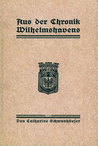 Cover von Aus der Chronik Wilhelmshavens