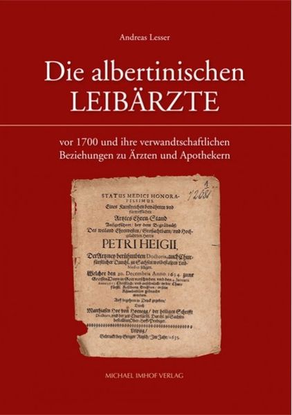 Cover von Die albertinischen Leibärzte