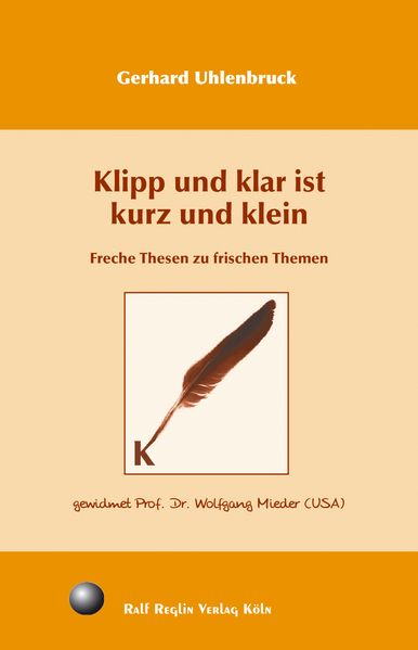 Cover von Klipp und klar ist kurz und klein