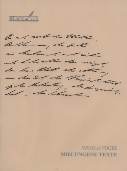 Cover von Misslungene Texte