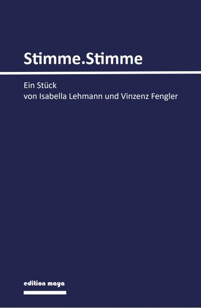 Cover von Stimme.Stimme