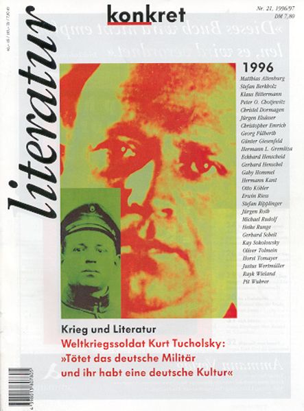 Cover von Literatur konkret / Krieg und Literatur