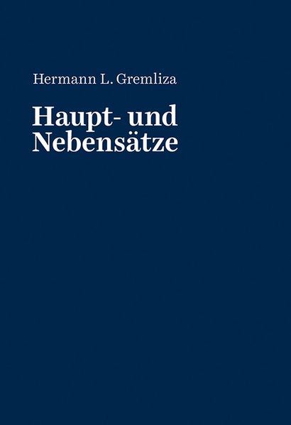 Cover von Haupt- und Nebensätze