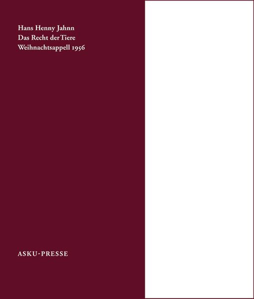 Cover von Das Recht der Tiere