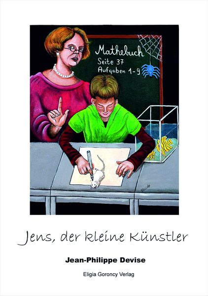 Cover von Jens, der kleine Künstler