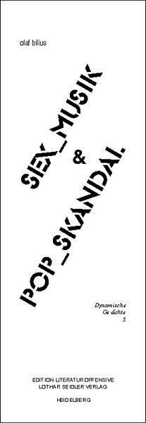 Cover von Sex?Musik & Pop?Skandal