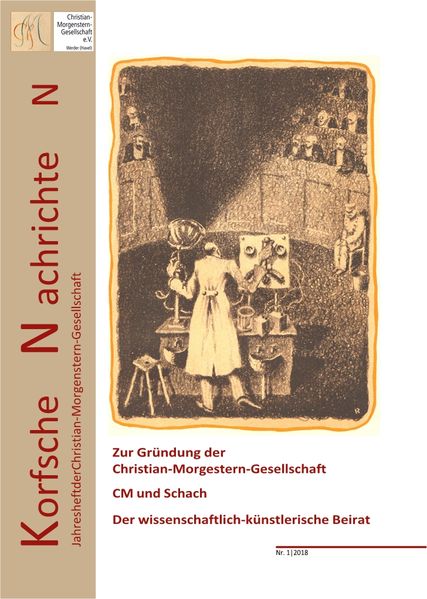 Cover von Jahresheft der Christian-Morgenstern-Gesellschaft / Korfsche Nachrichten.