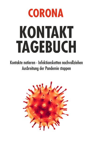 Cover von CORONA KONTAKT TAGEBUCH