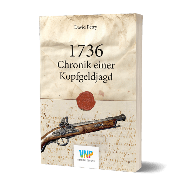 Cover von 1736 – Chronik einer Kopfgeldjagd