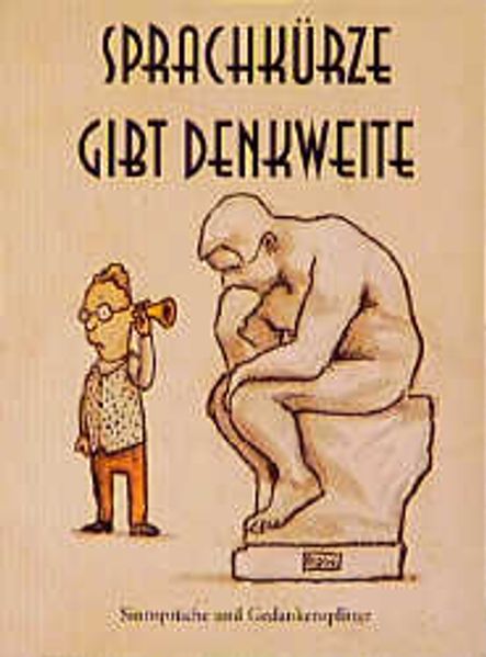 Cover von Sprachkürze gibt Denkweite