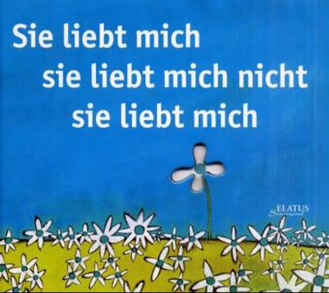 Cover von Sie liebt mich, sie liebt mich nicht, sie liebt mich