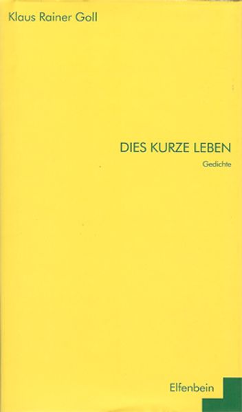 Cover von Dies kurze Leben