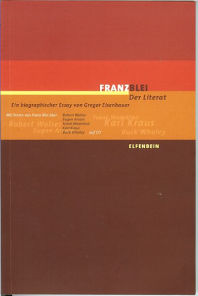 Cover von Franz Blei – Der Literat
