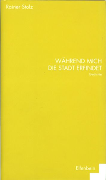 Cover von Während mich die Stadt erfindet