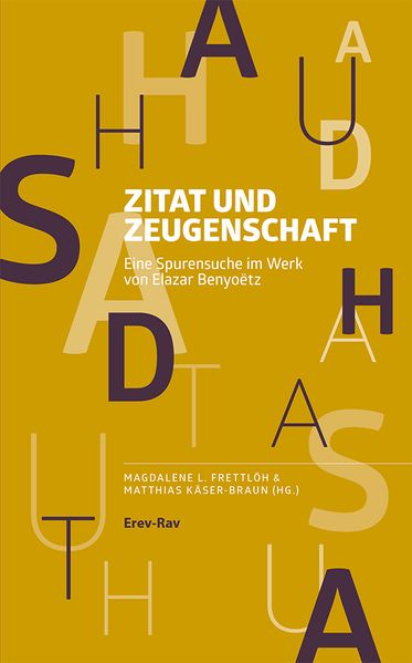 Cover von Zitat und Zeugenschaft