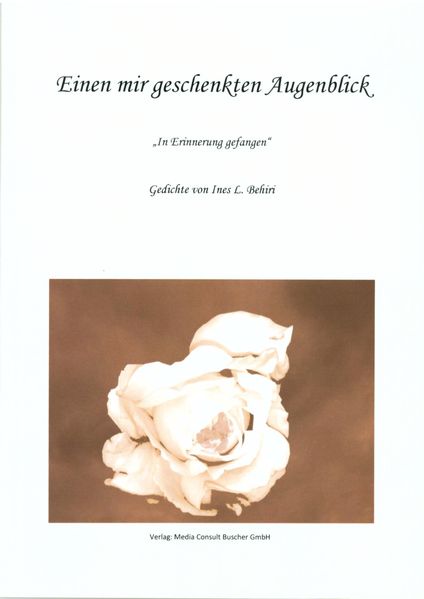 Cover von Einen mir geschenkten Augenblick