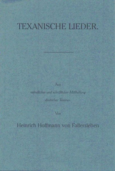 Cover von Texanische Lieder