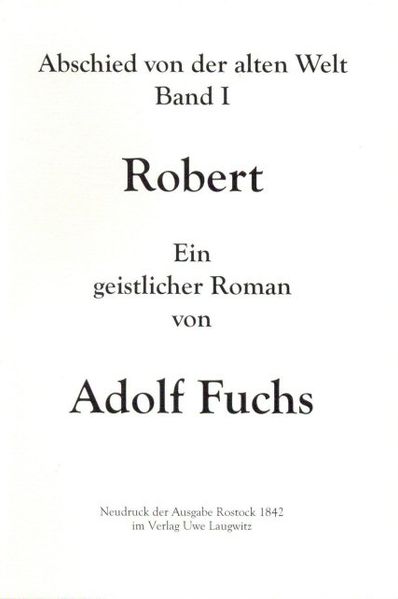 Cover von Robert