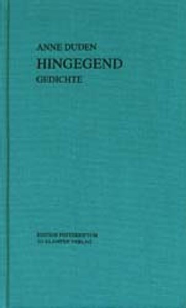 Cover von Hingegend