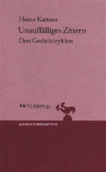 Cover von Unauffälliges Zittern