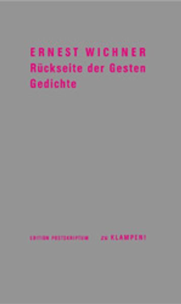 Cover von Rückseite der Gesten