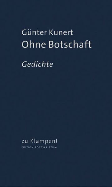 Cover von Ohne Botschaft