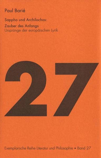 Cover von Sappho und Archilochos