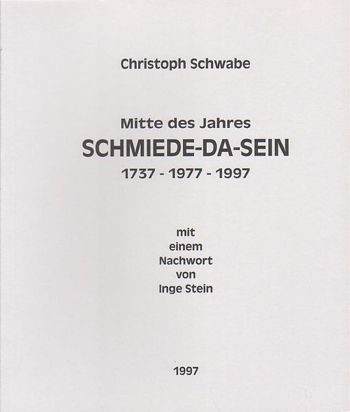 Cover von Schmiede-Da-Sein
