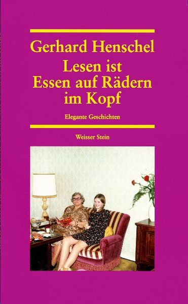 Cover von Lesen ist Essen auf Rädern im Kopf