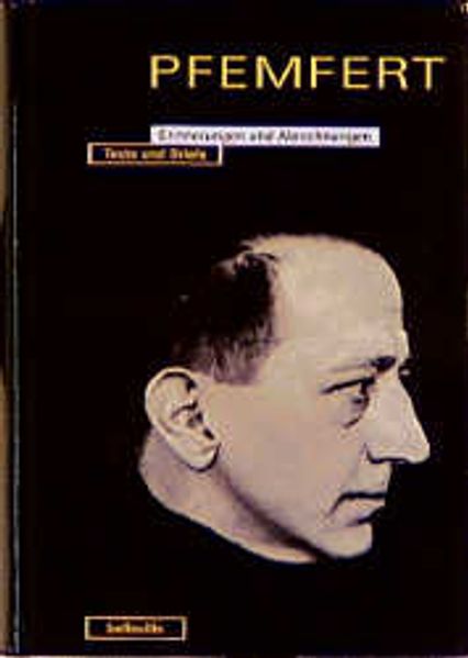 Cover von Pfemfert. Erinnerungen und Abrechnungen