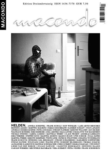 Cover von Macondo. Die Lust am Lesen / Helden