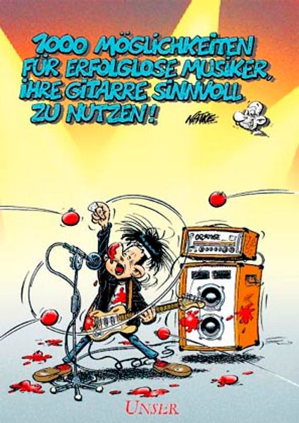 Cover von 1000 Möglichkeiten für erfolglose Musiker, ihre Gitarre sinnvoll zu nutzen!