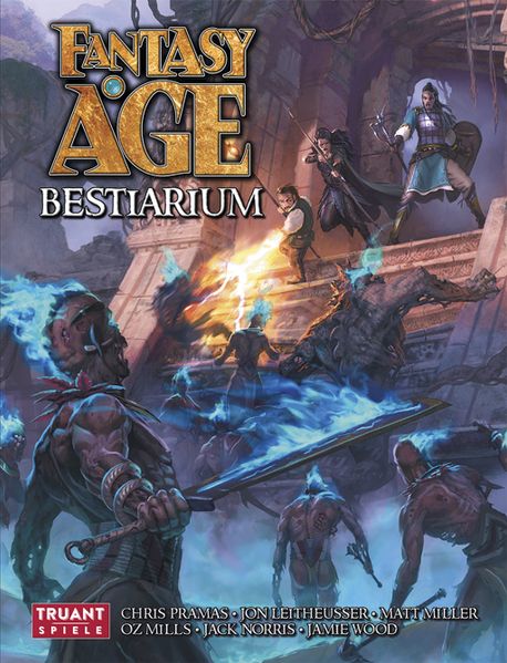 Cover von Fantasy AGE Bestiarium