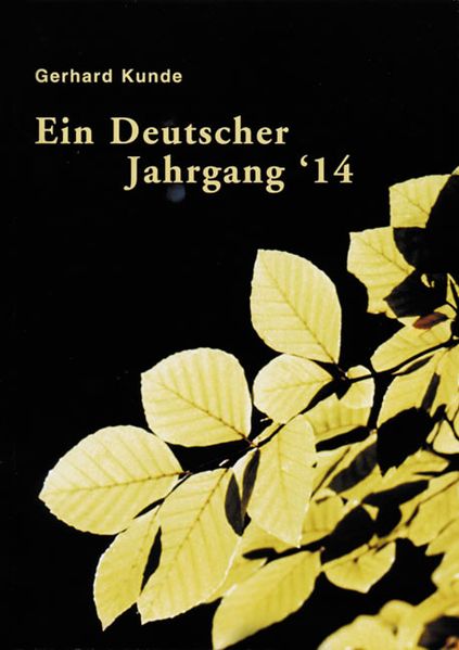 Cover von Ein Deutscher Jahrgang 14