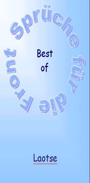 Cover von Best of Laotse