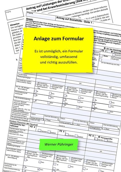Cover von Anlage zum Formular