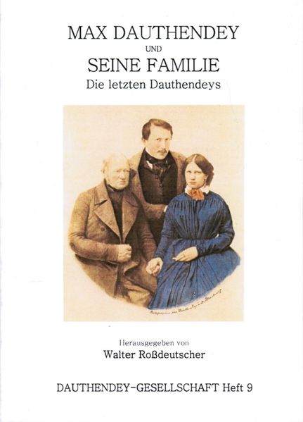 Cover von Max Dauthendey und seine Familie. Die letzten Dauthendeys.