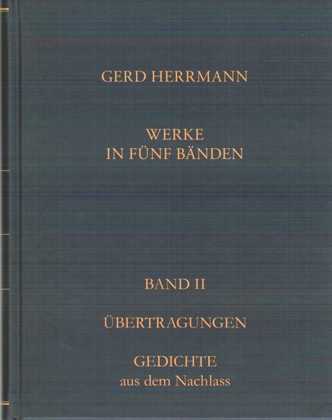 Cover von Werke in Fünf Bänden.