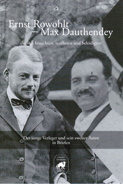 Cover von Der junge Verleger und sein zweiter Autor in Briefen