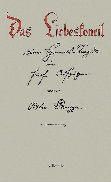 Cover von Das Liebeskonzil