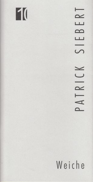 Cover von Jahresgabe der Literarischen Gesellschaft Thürigen e.V. / Weiche