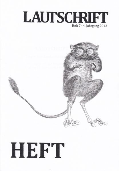 Cover von Lautschrift Heft