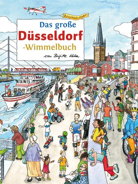 Cover von Das große DÜSSELDORF-Wimmelbuch
