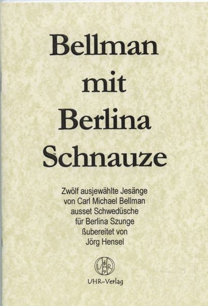 Cover von Bellman mit Berlina Schnauze