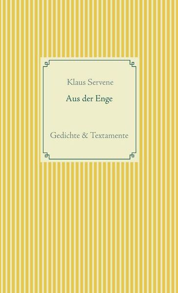 Cover von Aus der Enge