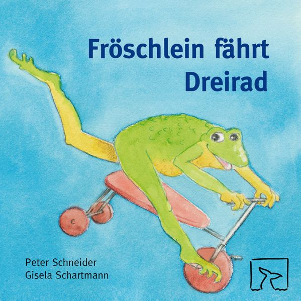 Cover von Fröschlein fährt Dreirad