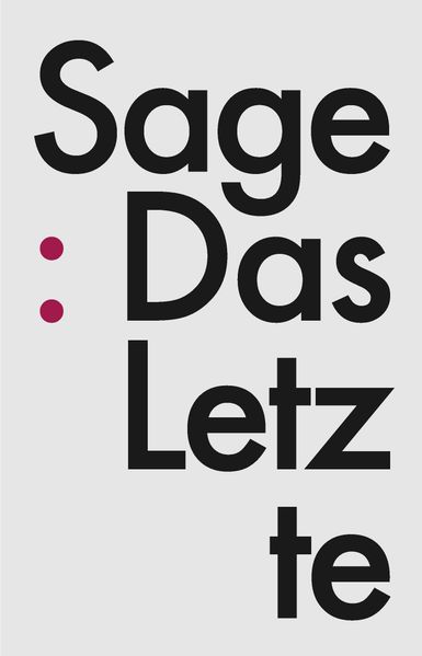 Cover von Das Letzte
