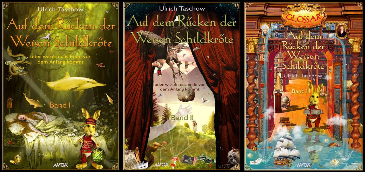 Cover von Auf dem Rücken der Weisen Schildkröte – Band I, Band II und Band III