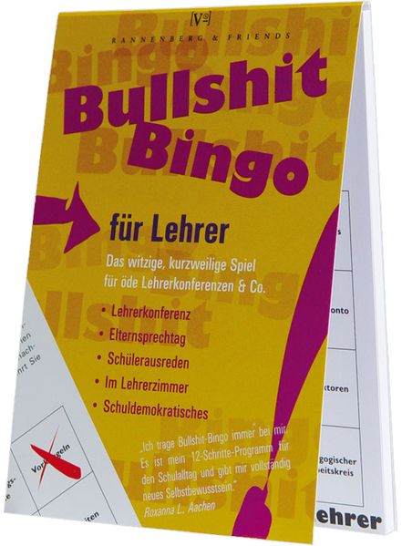 Cover von Bullshit Bingo für Lehrer